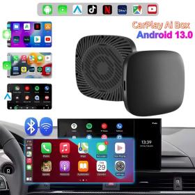 Box CarPlay Sans Fil Android 13 pour Voiture Stockage 32GB + 2GB RAM – جهاز ميديا بنظام أندرويد 13