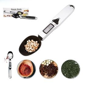 Cuillère à mesurer 500g – 0.1g, balance de cuisine numérique LCD portable En Inox