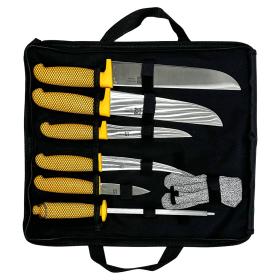 Pochette de Couteaux Professionnelle 7 pièces – حقيبة سكاكين