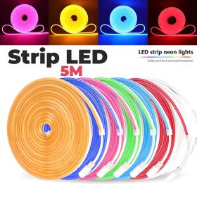 Strip LED 5M Multicolor Effet Neon - شريط إضاءة ملون