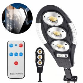 Lampadaire solaire étanche IP67 avec télécommande – مصباح خارجي