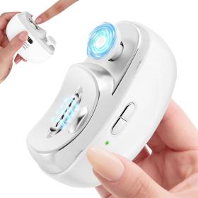 Coupe-ongles électrique 2 en 1 avec lumière LED – جهاز تقليم الأظافر للصغار والكبار