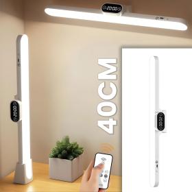 Barre lumineuse LED rechargeable tactile avec 3 modes de couleurs et minuterie GM – مصباح مغناطيسي قابل للتثبيت في عدة أماكن