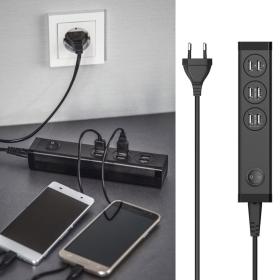 Uniross Station de charge Multi-appareils 6 ports USB A – مقبس طاقة متعدد المنافذ